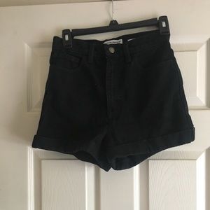 American apparel high waisted shorts size 26